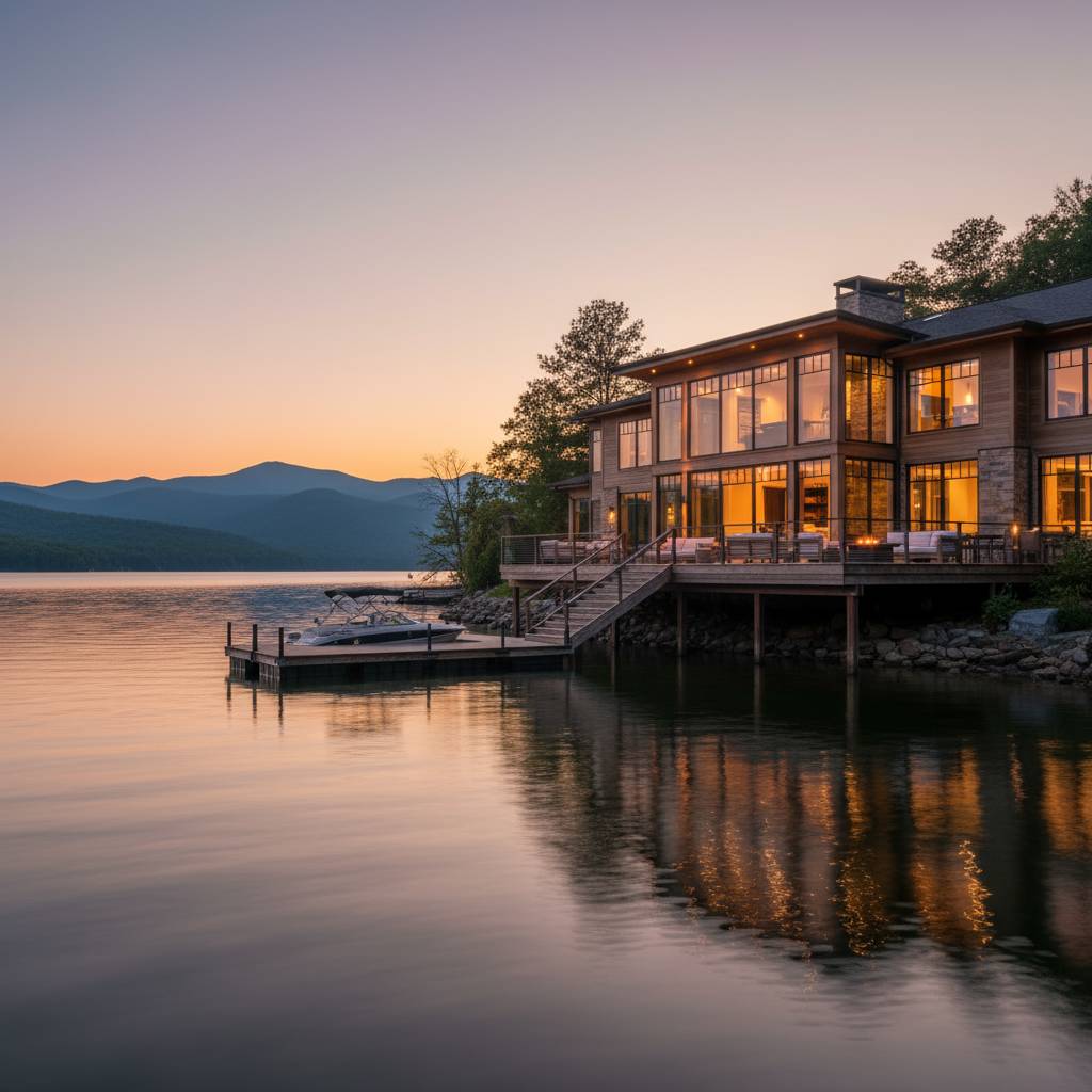 Luxury Lakefront Vacation